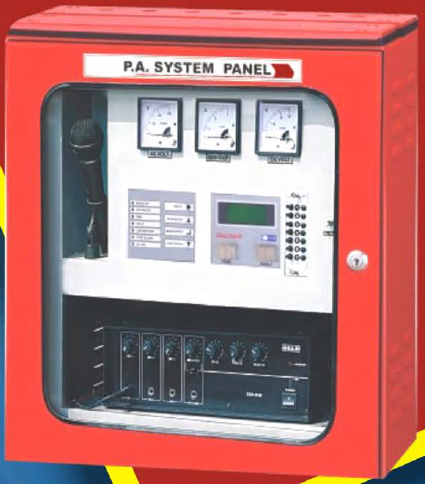 Microprocessor Based Panel with PA System